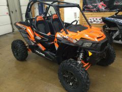 More information about "Orange Polaris RZR XP Turbo Jensen Brothers offroad"