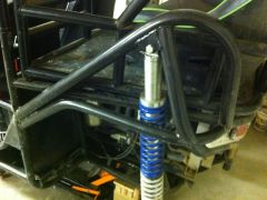 Rear shock loops