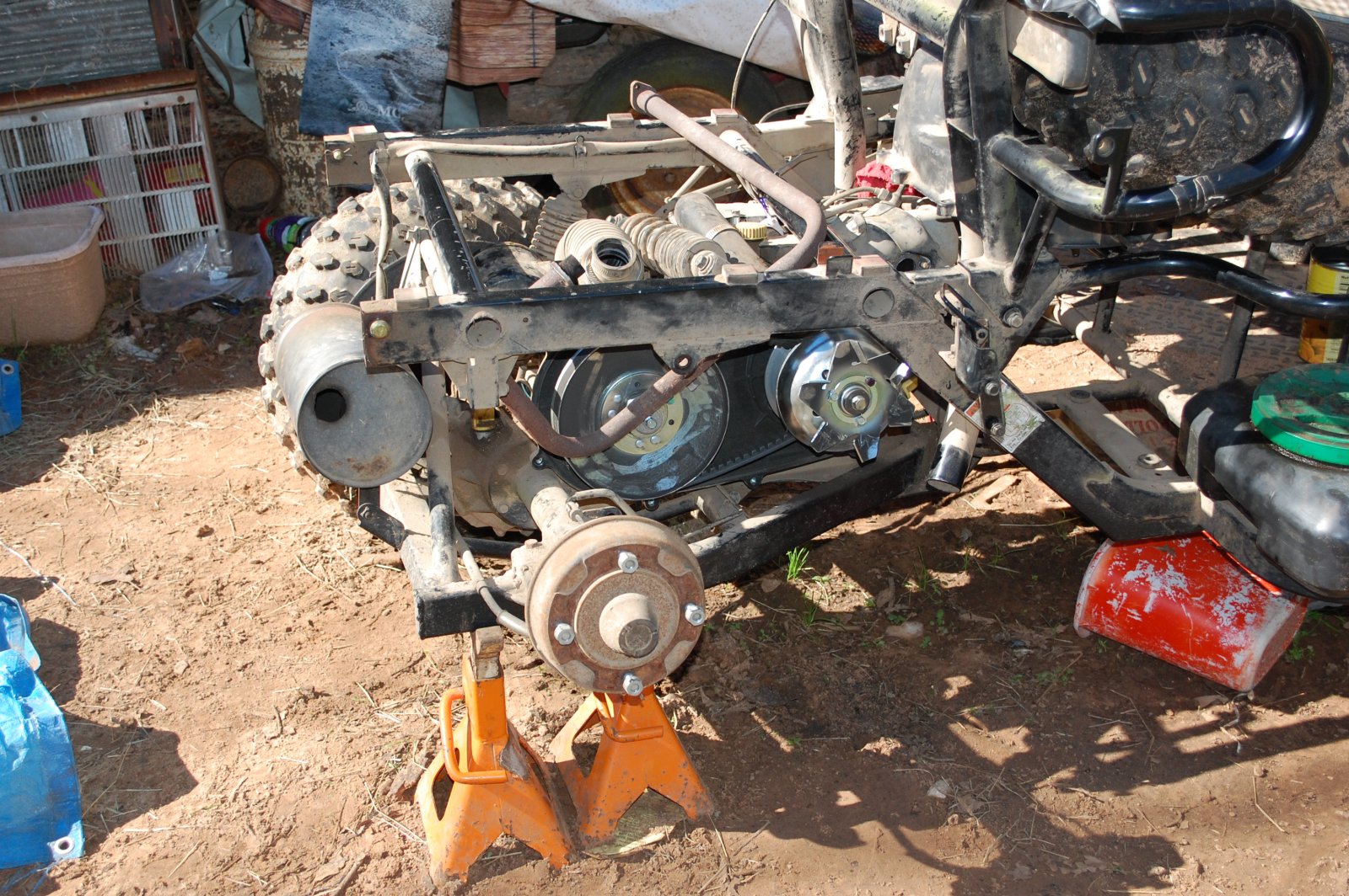 Mule 550 rebuild