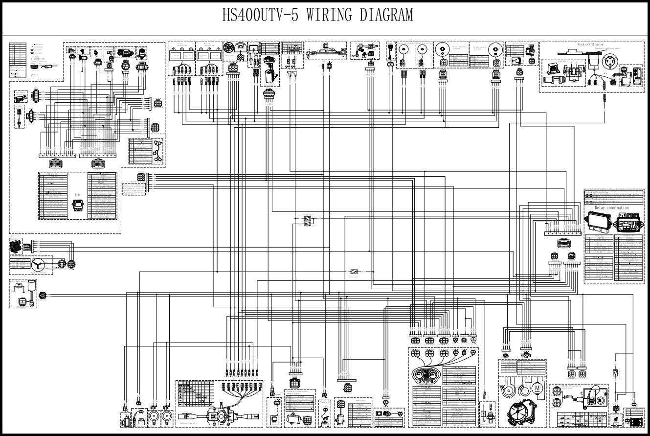 Hisun HS400 Wiring Diagram