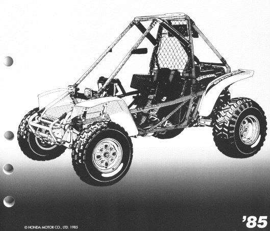 1985 Honda Odyssey 350 FL350R Shop Manual