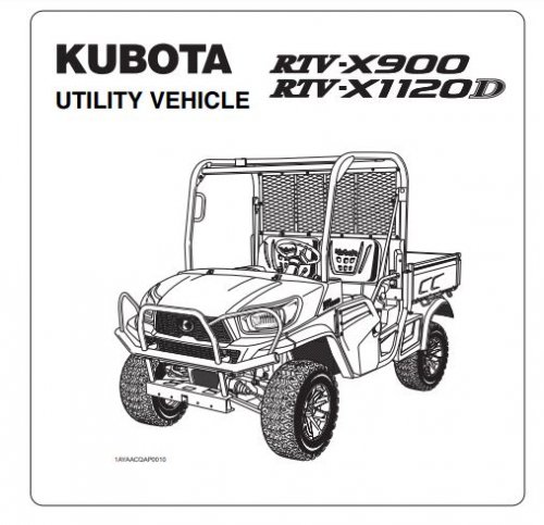 More information about "Kubota RTV 900 Service and Owner's Manuals"