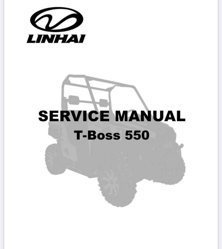 TBoss 550 Service Manual
