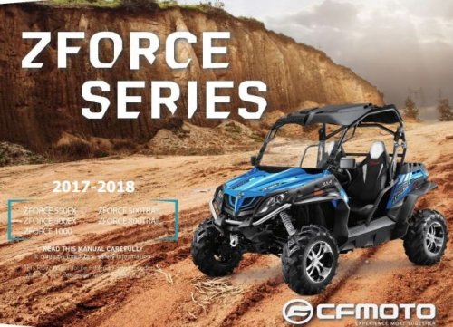 More information about "2017-18 CFMOTO ZFORCE Series Operators Manual"